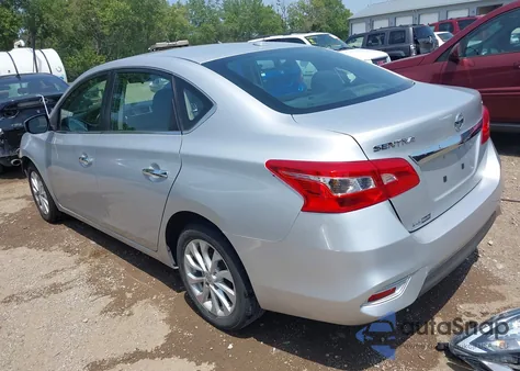 2019 Nissan Sentra Sv z USA, uszkodzony, nr VIN 3N1AB7AP1KY429873